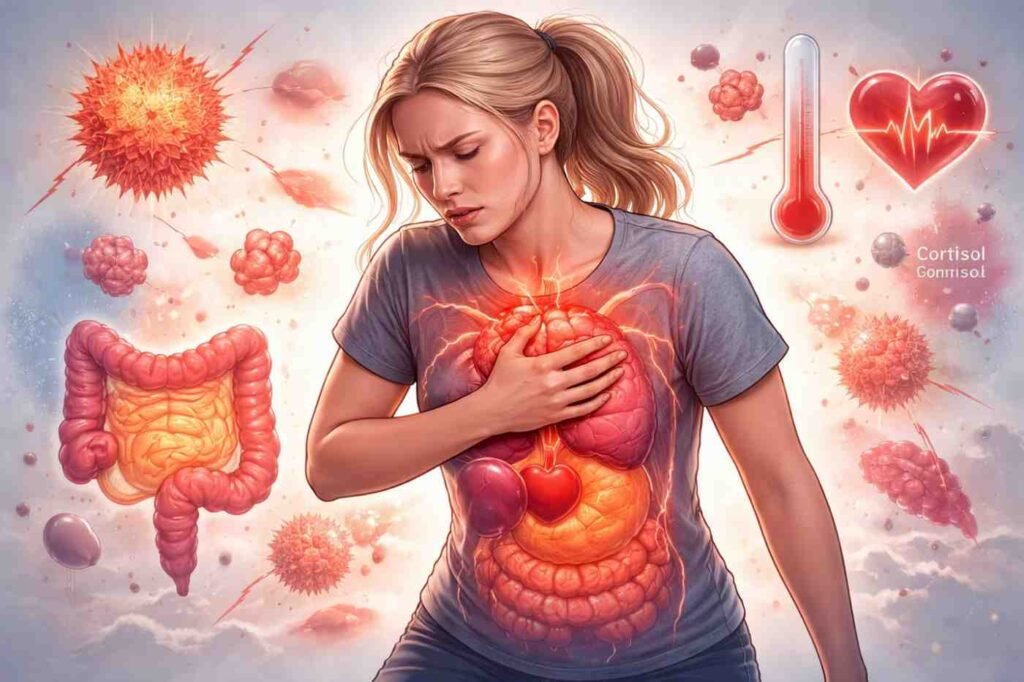 What Happens Inside the Body During a Stress-Induced Flare
