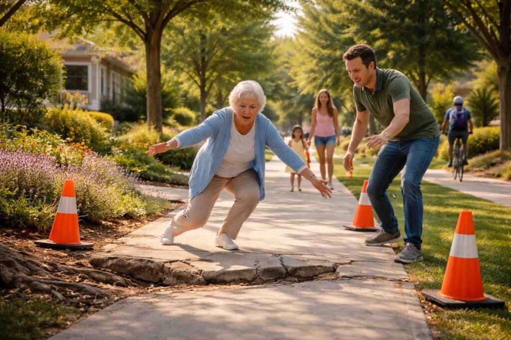 trip-and-fall accidents are staggering