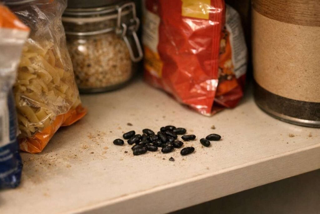 Droppings Found in Hidden Areas