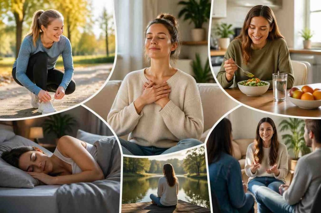 Lifestyle changes that support emotional health