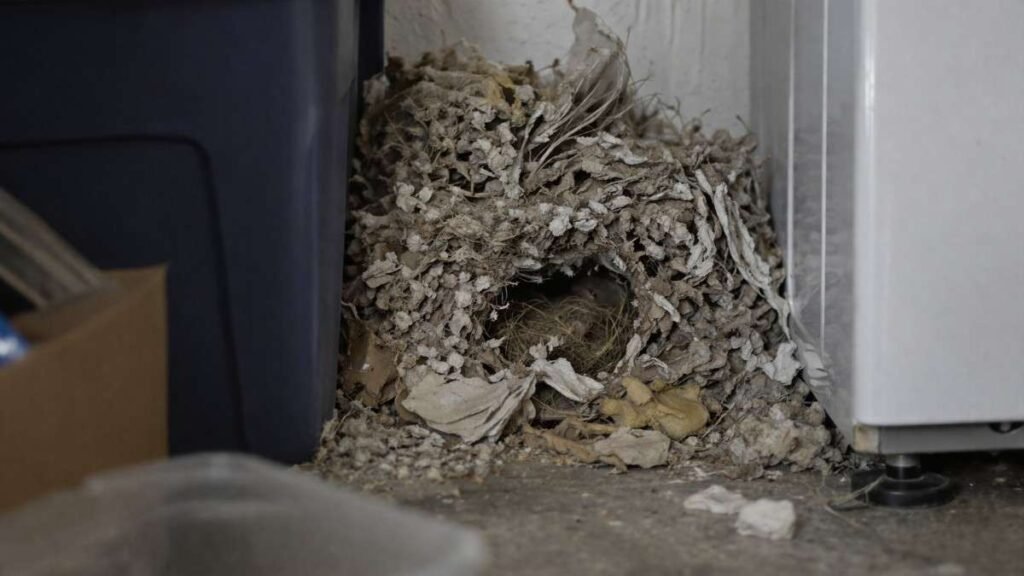 Nests Found in Storage Areas