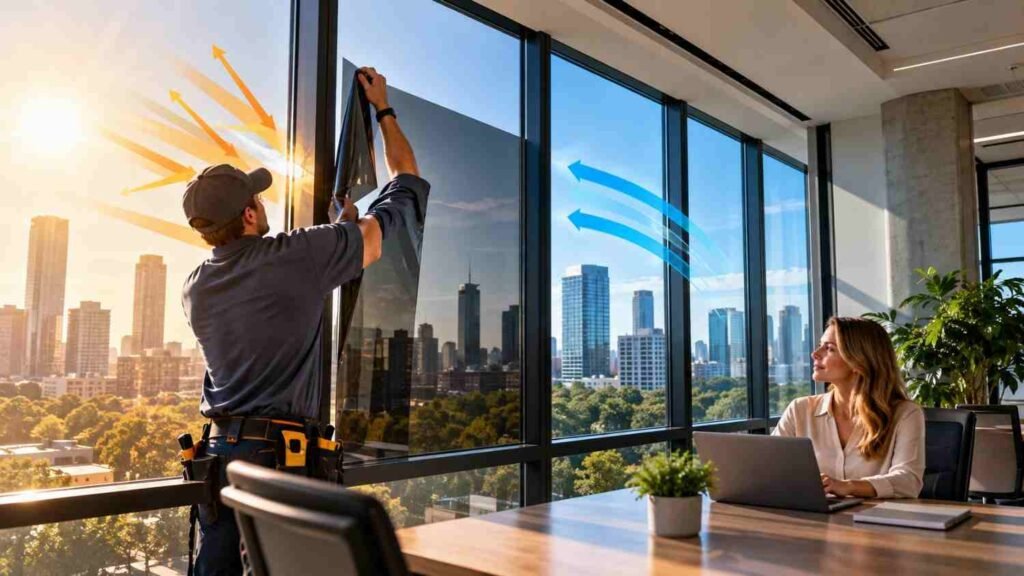 What Quality Commercial Film Actually Does for a Building